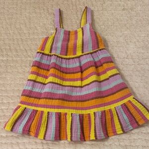 Cat & Jack Vibrant Striped Dress